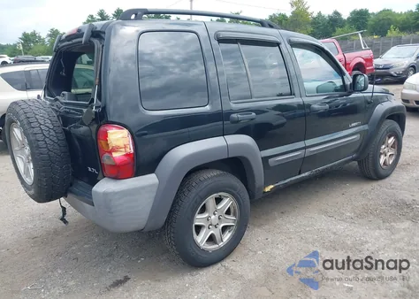 2004 Jeep Liberty Sport из США, поврежденный, VIN 1J4GL48K64W189382
